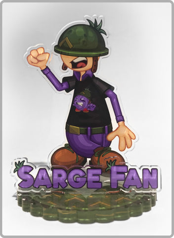 Statuette: Sarge Fan