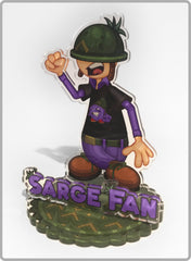 Statuette: Sarge Fan